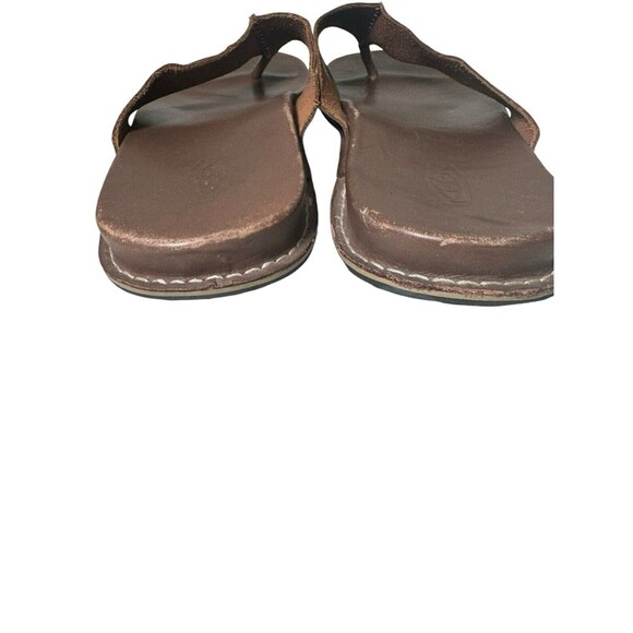 Keen Men\'s Alman Flip Flop Size 12 Summer Casual Sandal Leather Thong main image 4